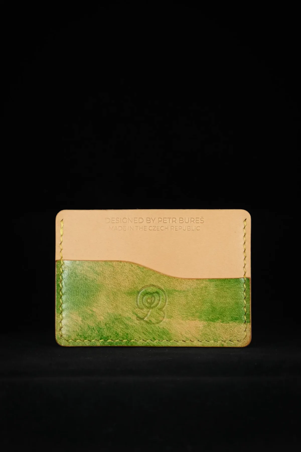 Card holder - tvá poslední peněženka - Písková, zelená Žlutá